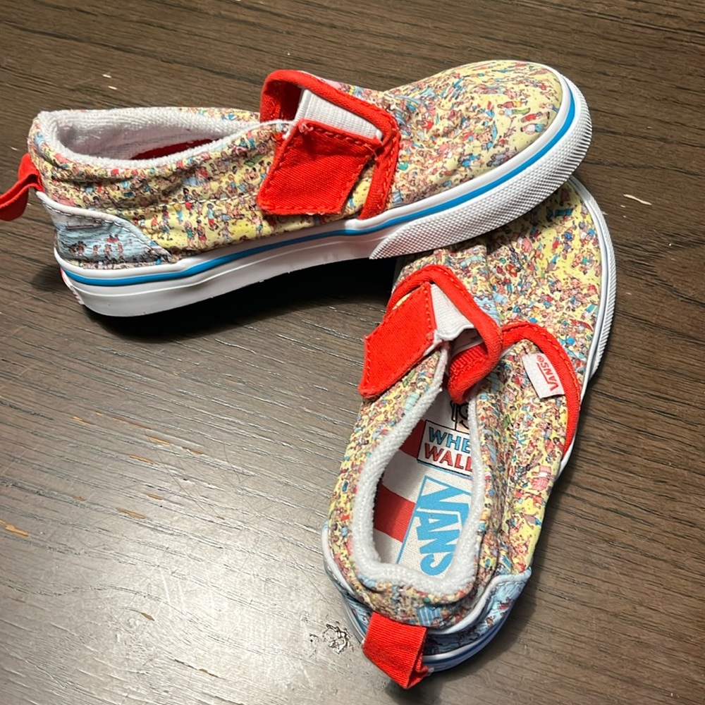Where’s Waldo x Vans toddler shoes
